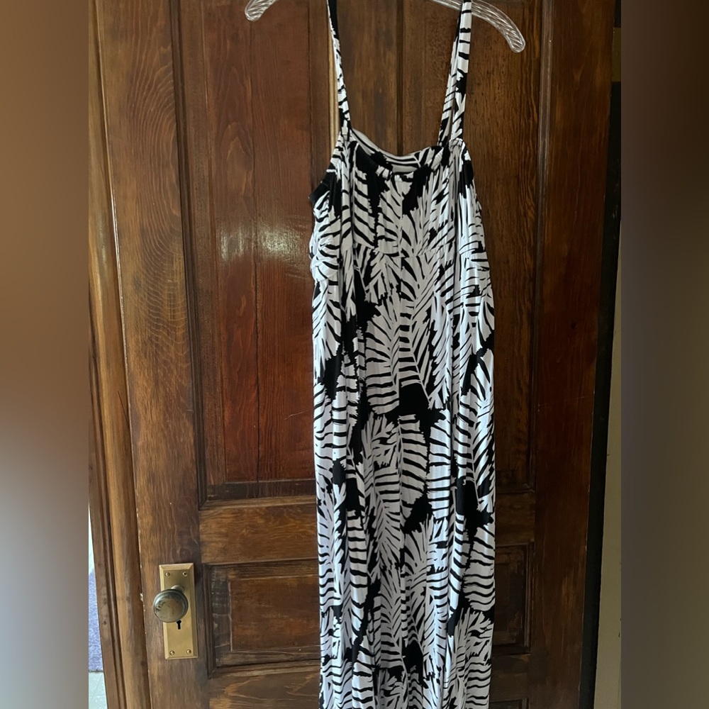Black and white sundress